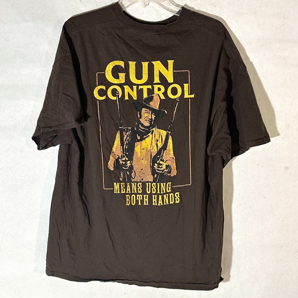 John Wayne Open Range Collection "Gun Control" Br… - image 1